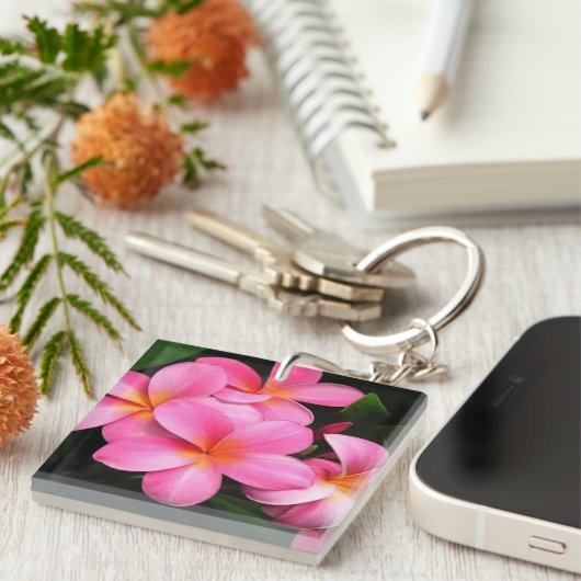 Porte-clés Porte - clé Plumeria (Devant Droit)