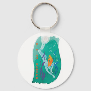 Porte-clés Porte - clé plus profond de plongée