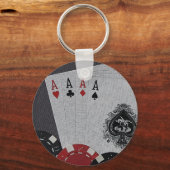 Porte-clés Porte - clé poker (Recto)