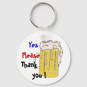 Porte-clés Porte - clé poli de bière
