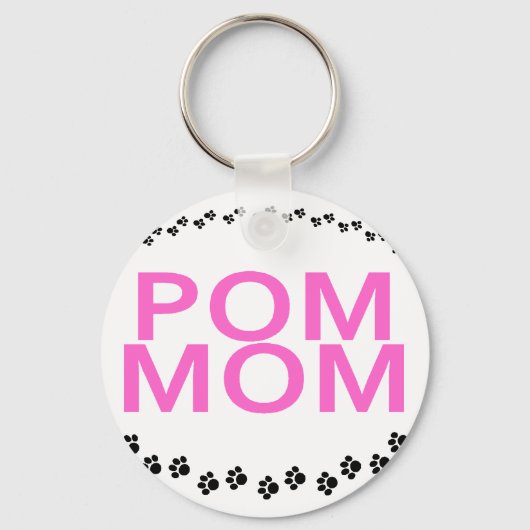 Porte-clés Porte - clé - Pom Mom (Recto)