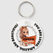 Porte-clés Porte - clé pom-pom girl (Verso)