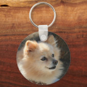 Porte-clés Porte - clé Poméranien (Recto)