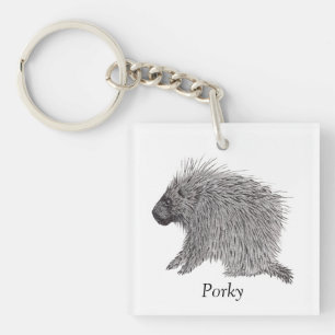 Porte-clés Porte - clé Porcupine