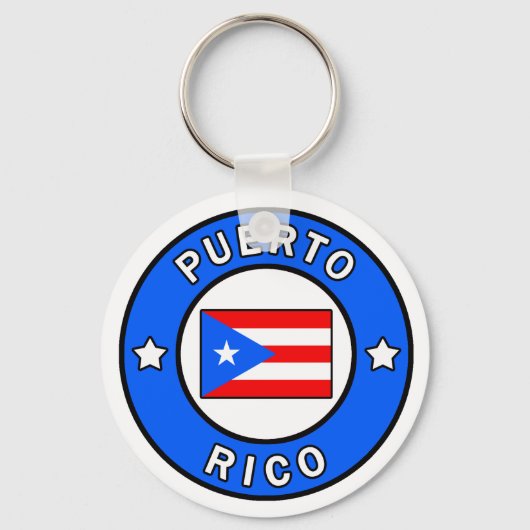 Porte-clés porte - clé Porto Rico (Recto)