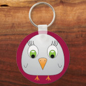 Porte-clés porte - clé poule B (Recto)