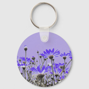 Porte-clés Porte - clé pourpre de marguerites