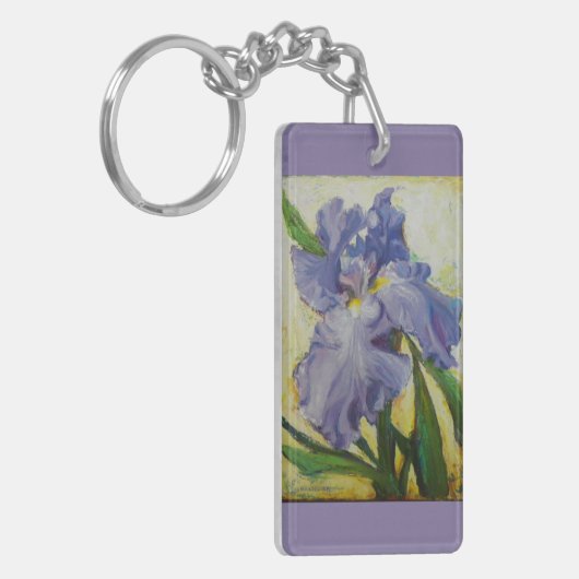 Porte-clés Porte - clé pourpre d'iris (Devant gauche)