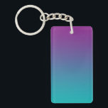 Porte-clés Porte - clé : POURPRE ET TEAL OMBRE<br><div class="desc">Porte - clé acrylique : POURPRE ET TEAL OMBRE</div>