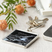 Porte-clés Porte - clé Premium Silver Grey Electric (Côté)