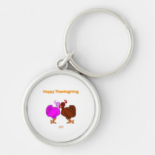 Porte-clés Porte - clé Premium Thanksgiving Passion Round Pre