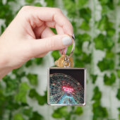 Porte-clés porte - clé Premium 'Wonder Wheel at Night' (main)