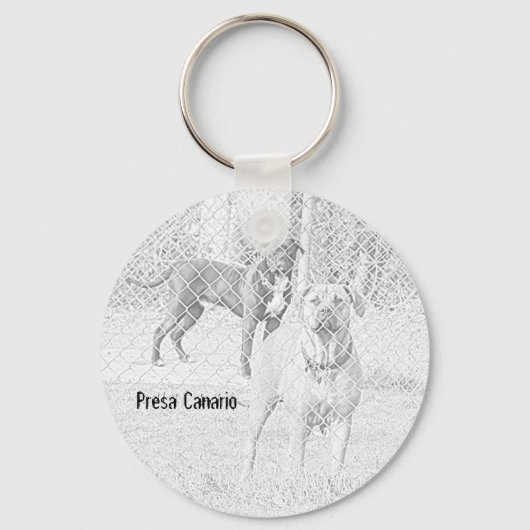 Porte-clés Porte - clé Presa Canario (Recto)