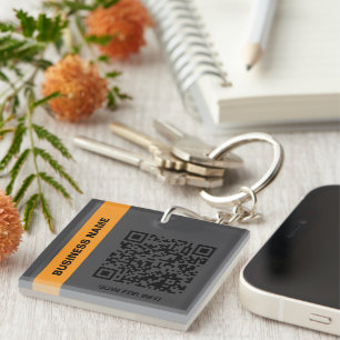 Porte-clés Porte - clé professionnel de code QR personnalisé