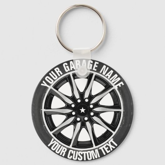 Porte-clés Porte - clé Propriétaire Du Garage Ou De La Répara (Recto)