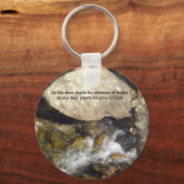 Porte-clés Porte - clé : Psaume de ruisseau (Recto)