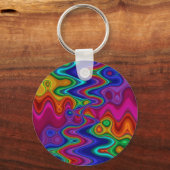 Porte-clés Porte - clé psychédélique (Recto)