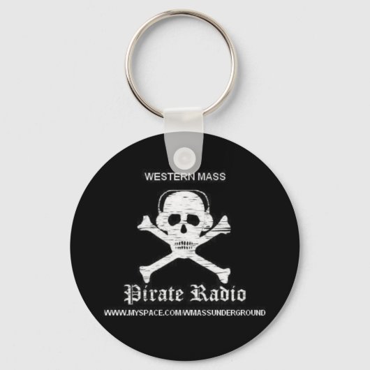 Porte-clés Porte - clé radio pirate (Recto)