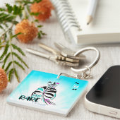 Porte-clés Porte - clé Rare Zebra (Devant Droit)