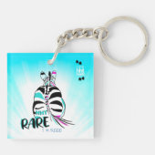 Porte-clés Porte - clé Rare Zebra (Dos)