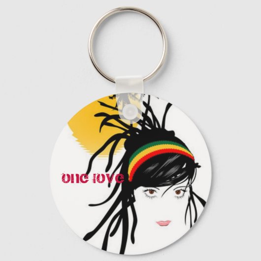 Porte-clés porte - clé rasta (Recto)