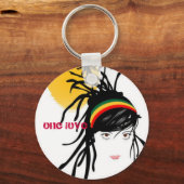 Porte-clés porte - clé rasta (Recto)