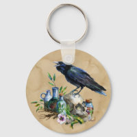 Porte - clé Raven Magick