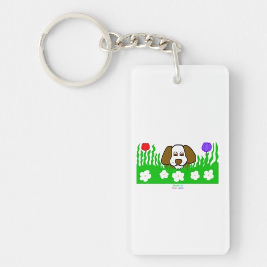 Porte-clés Porte - clé Rectangle Pup N Play (Devant)