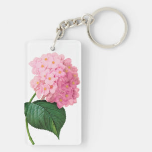 Porte-clés Porte - clé rectangle Redoute Rose Hydrangea