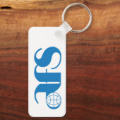 Porte-clés Porte - clé rectangulaire AFS (Verso)