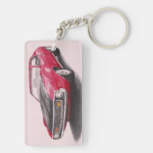 Porte-clés porte - clé Red Javelin 1974 (Dos)