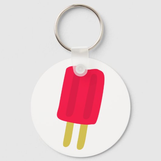Porte-clés Porte - clé Red Popsicle (Recto)