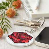 Porte-clés Porte - clé Red Rose