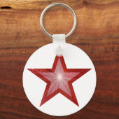 Porte-clés Porte - clé Red Star blanc (Recto)