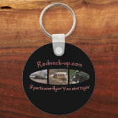 Porte-clés porte - clé Redneck-up.com (Recto)