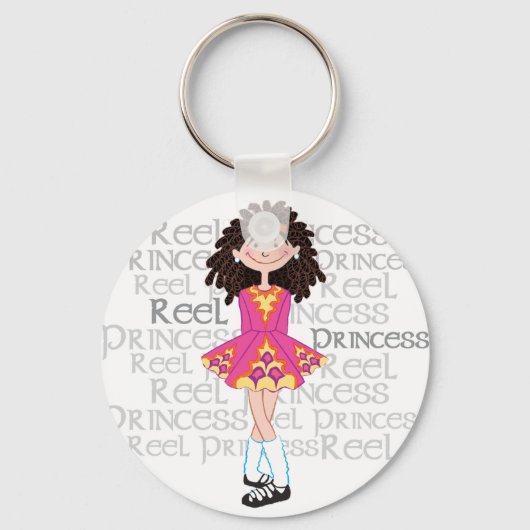 Porte-clés Porte - clé Reel Brunette (Recto)