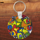 Porte-clés porte - clé "Réflexion" (Recto)