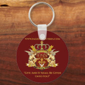 Porte-clés Porte - clé réseau du ministère de la page (Recto)