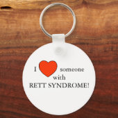 Porte-clés Porte - clé Rett Syndrome (Recto)