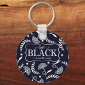 Porte-clés Porte - clé réversible de l'histoire noire (Verso)