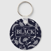 Porte-clés Porte - clé réversible de l'histoire noire (Verso)