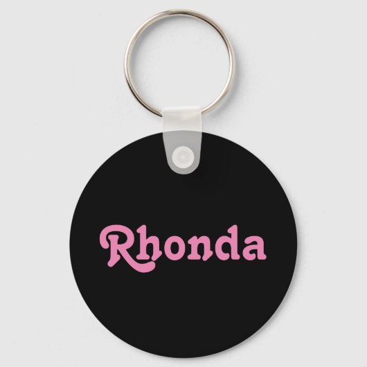 Porte-clés Porte - clé Rhonda (Recto)