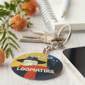 Porte-clés Porte - clé Ricks Loomatiks (Côté)