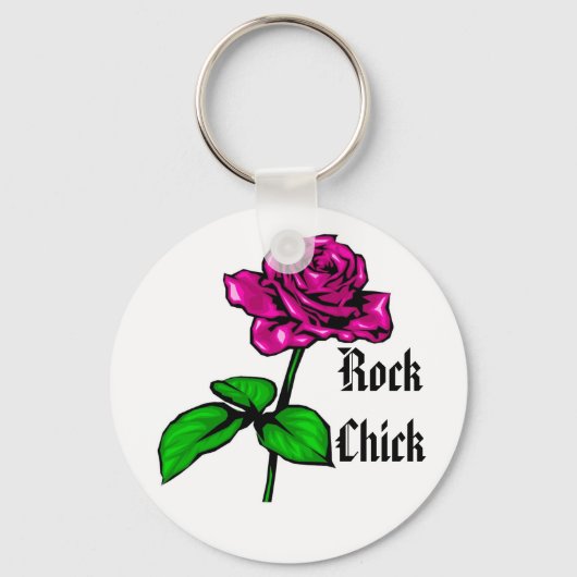 Porte-clés Porte - clé Rock Chick (Recto)