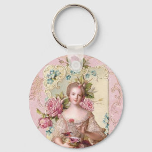 Porte-clés Porte - clé Rococo rose