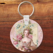 Porte-clés Porte - clé Rococo rose (Recto)
