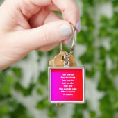 Porte-clés porte - clé romantique de la Saint-Valentin (main)