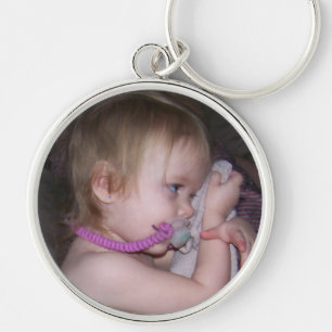 Porte-clés porte - clé rond de la meilleure qualité de phot