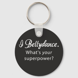 Porte-clés Porte - clé rond de la superpuissance de