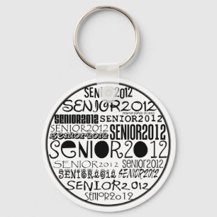 Porte-clés Porte - clé rond de l'aîné 2012 (noir)
